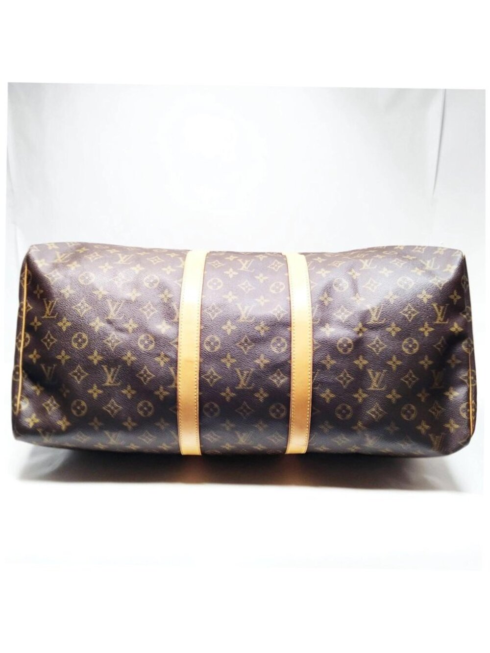 Authentic Louis Vuitton Keepall 55 Monogram Canvas Travel Bag - Picture 6 of 16